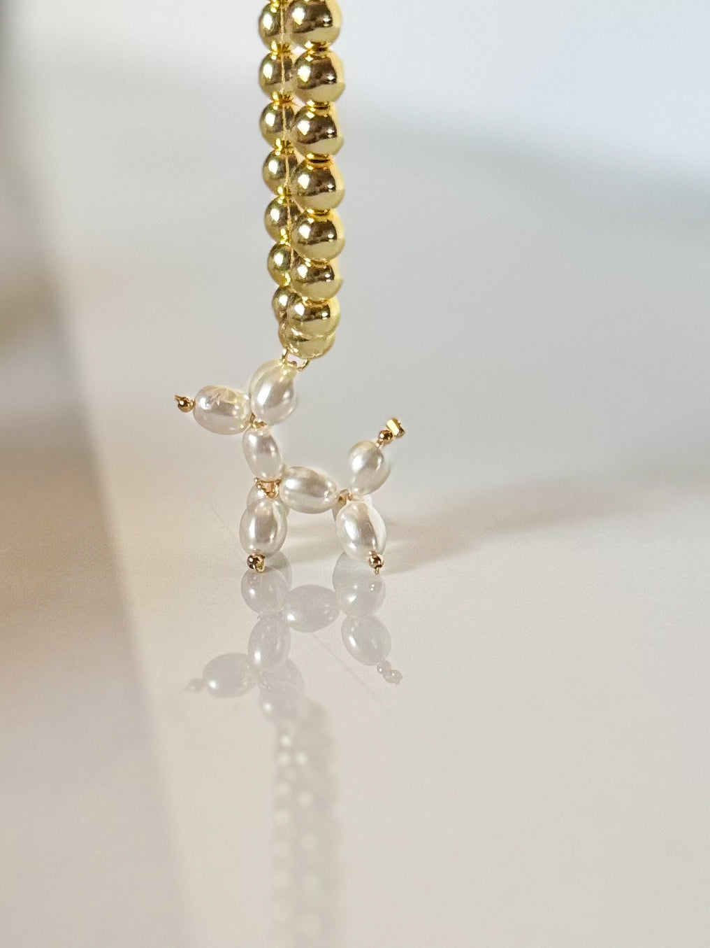 Pearl balloon dog