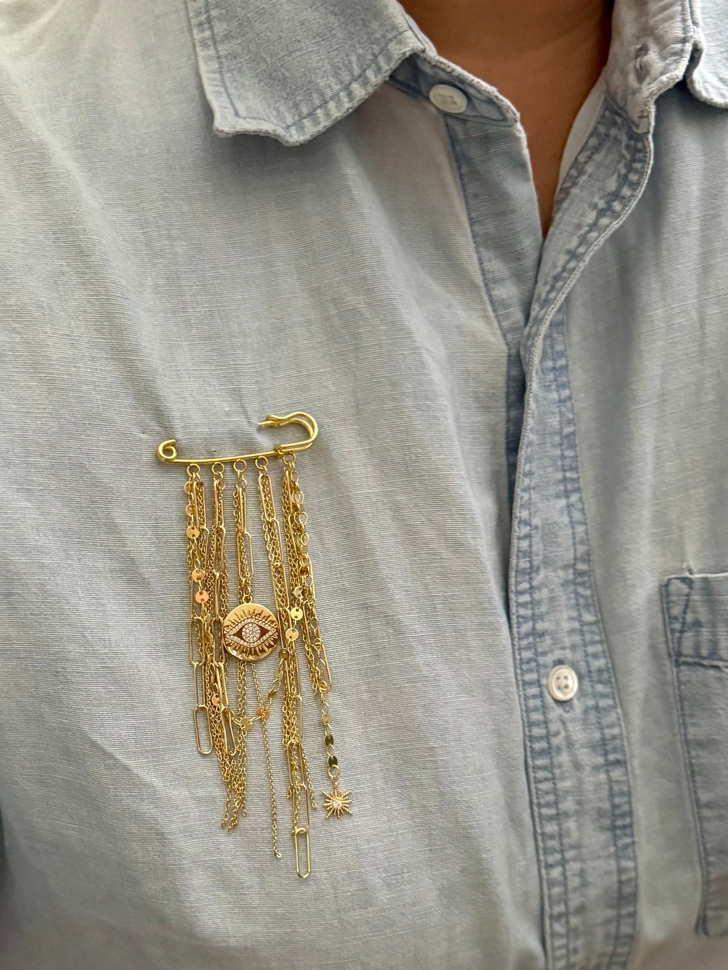 Eye of Fortune Brooch