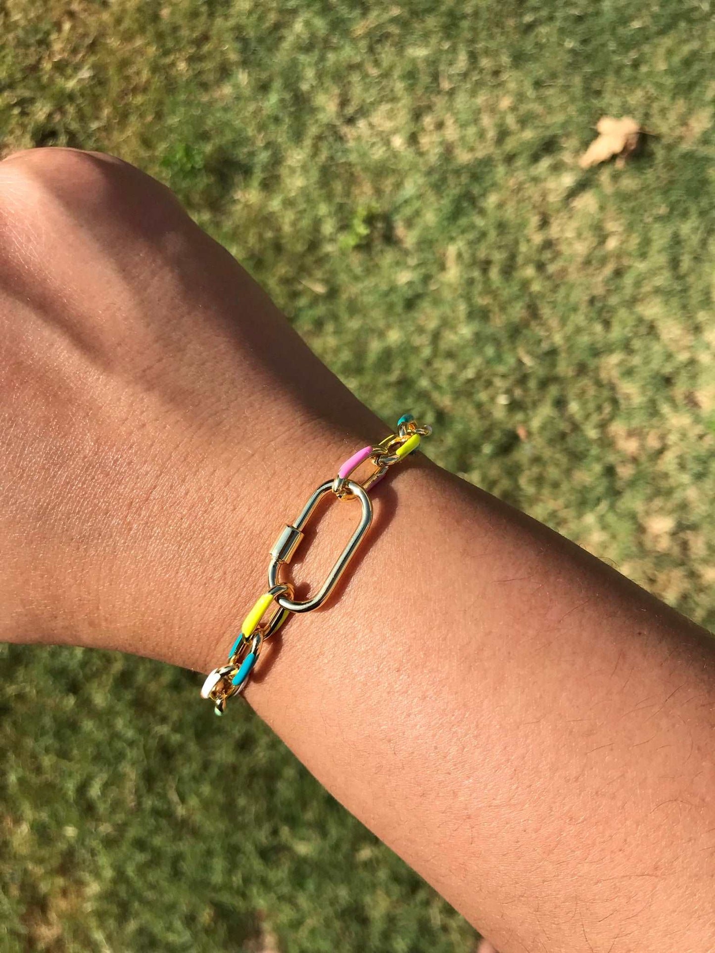 Summer link bracelet