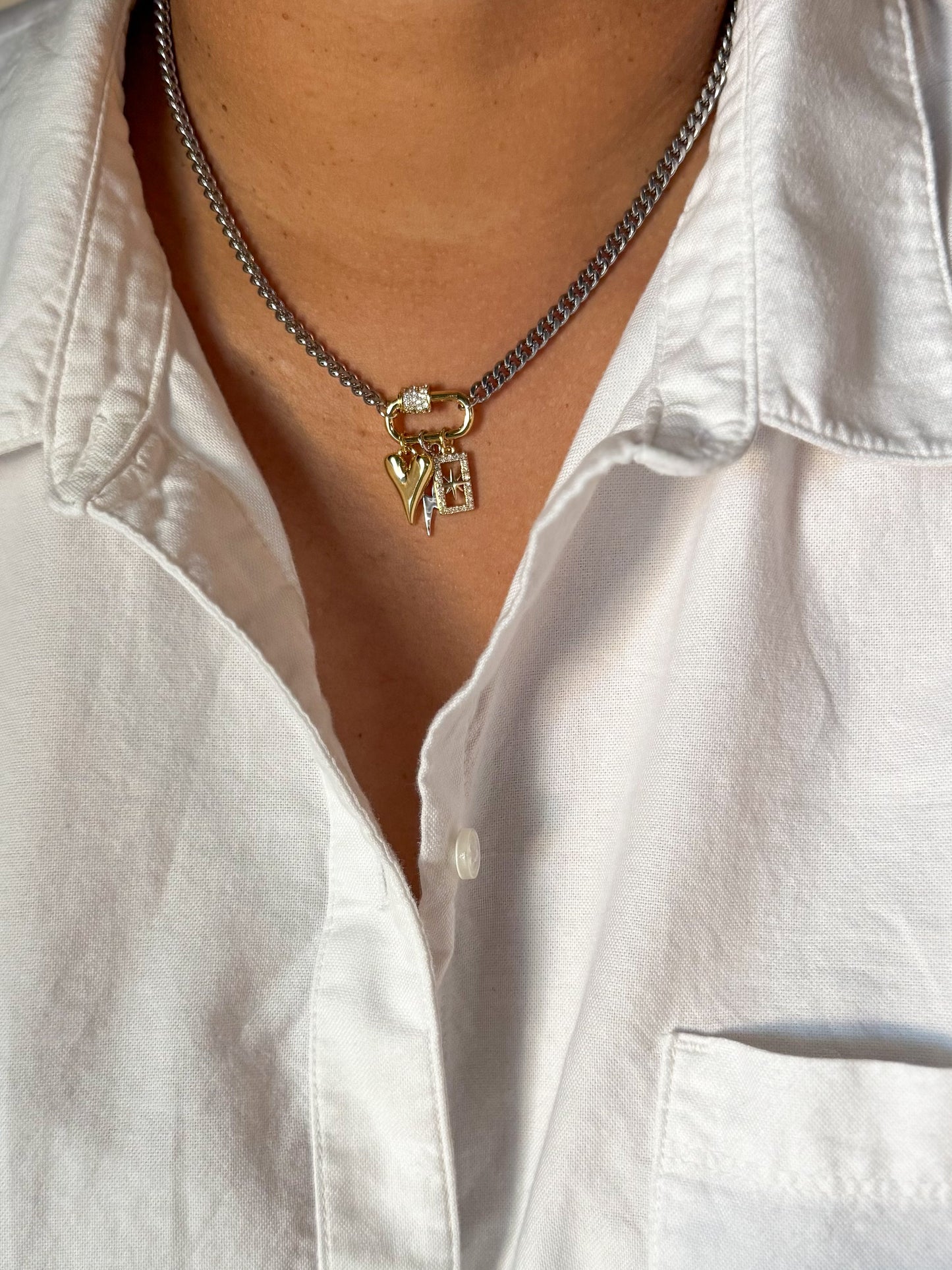 Desire mixed tone necklace