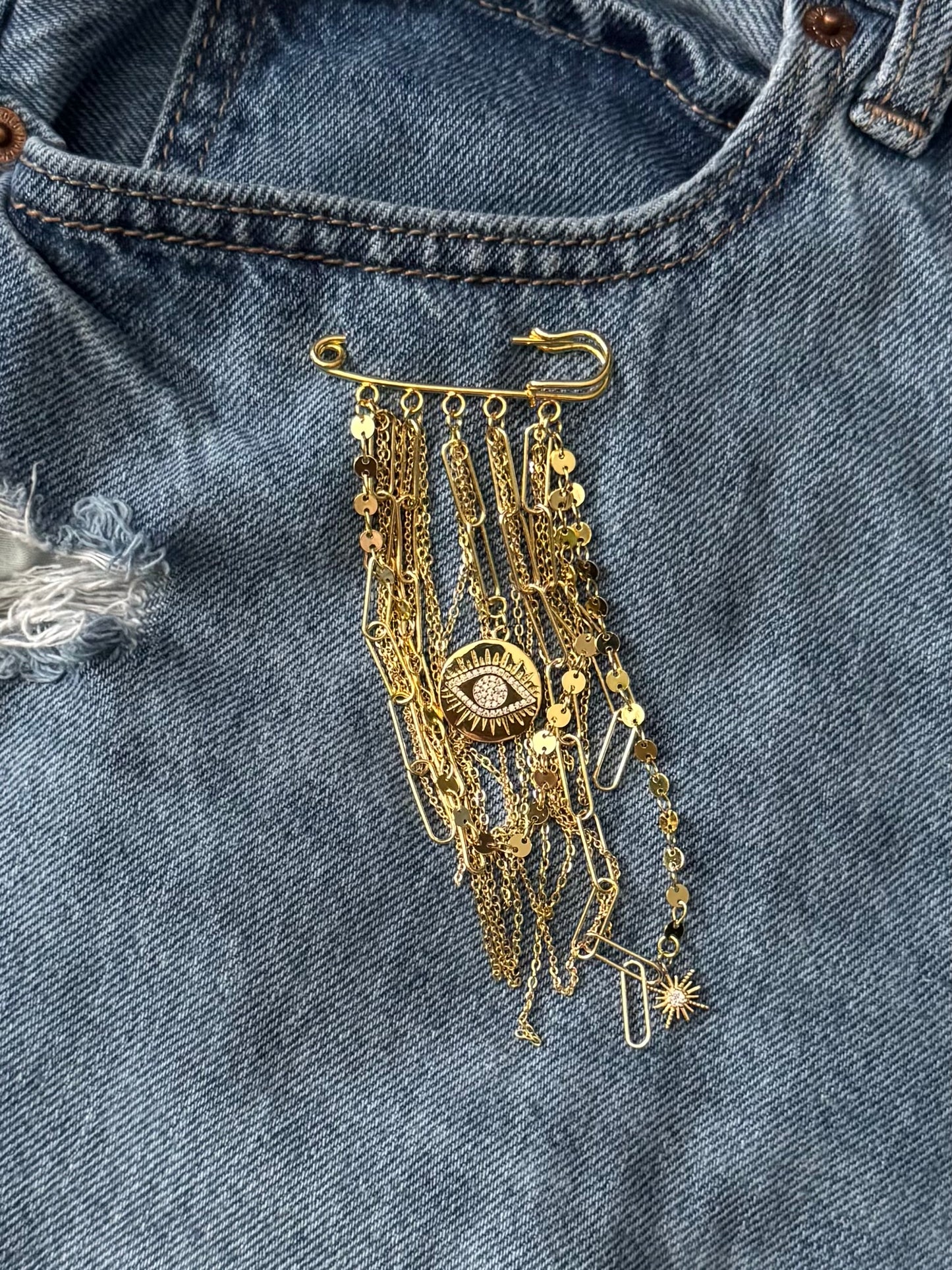 Eye of Fortune Brooch