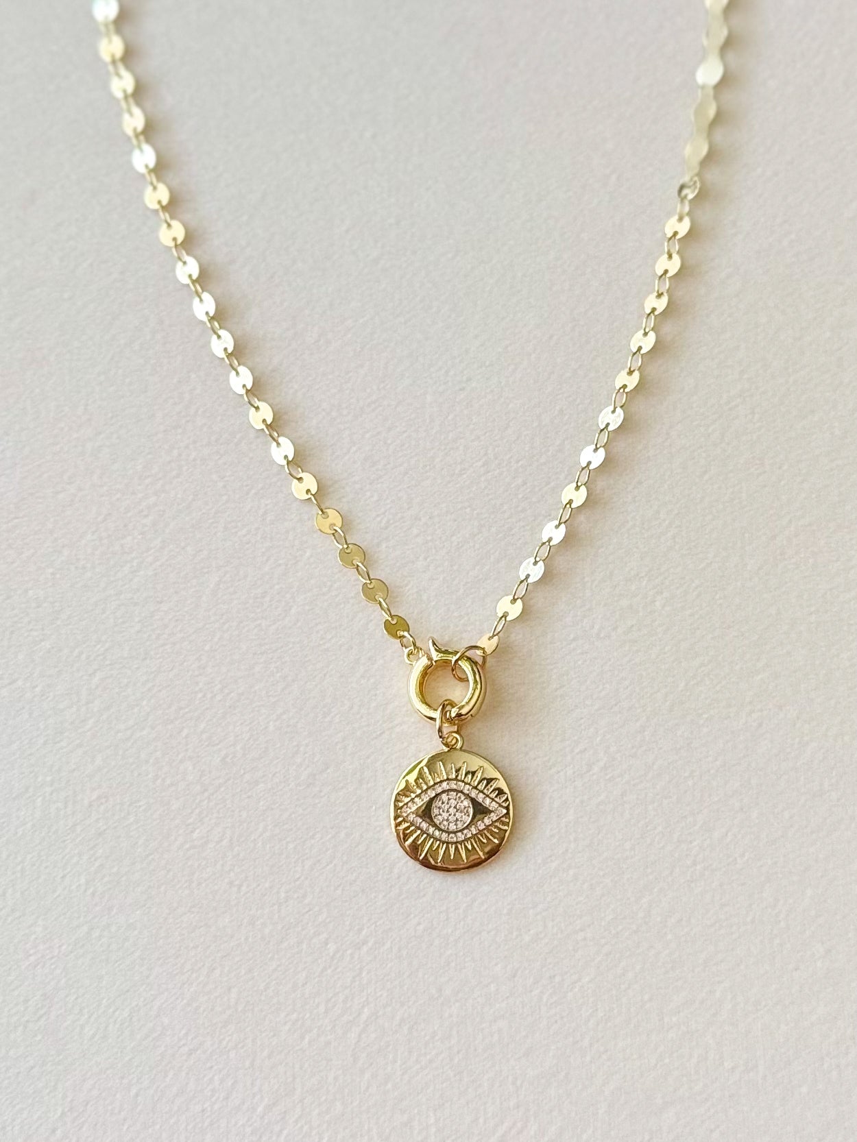 Stellar eye necklace