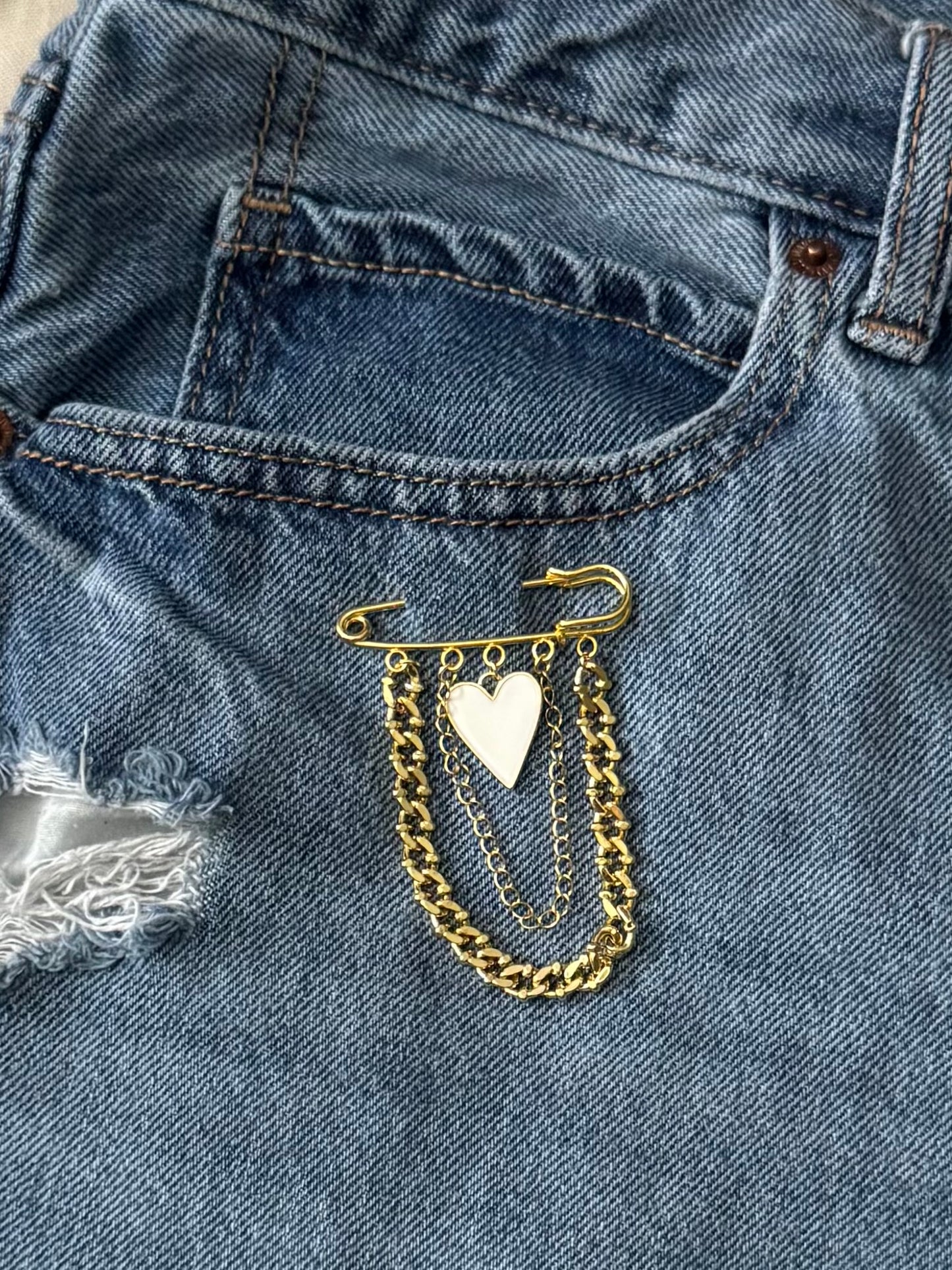 Enchanted Heart Brooch