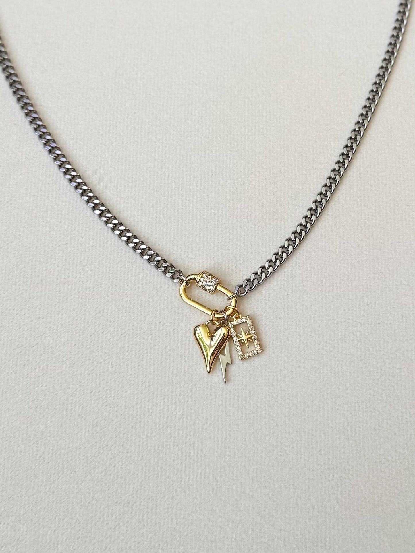 Desire mixed tone necklace
