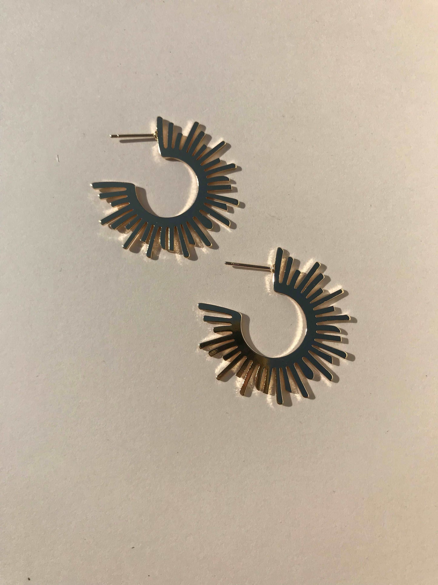 Starburst Hoops