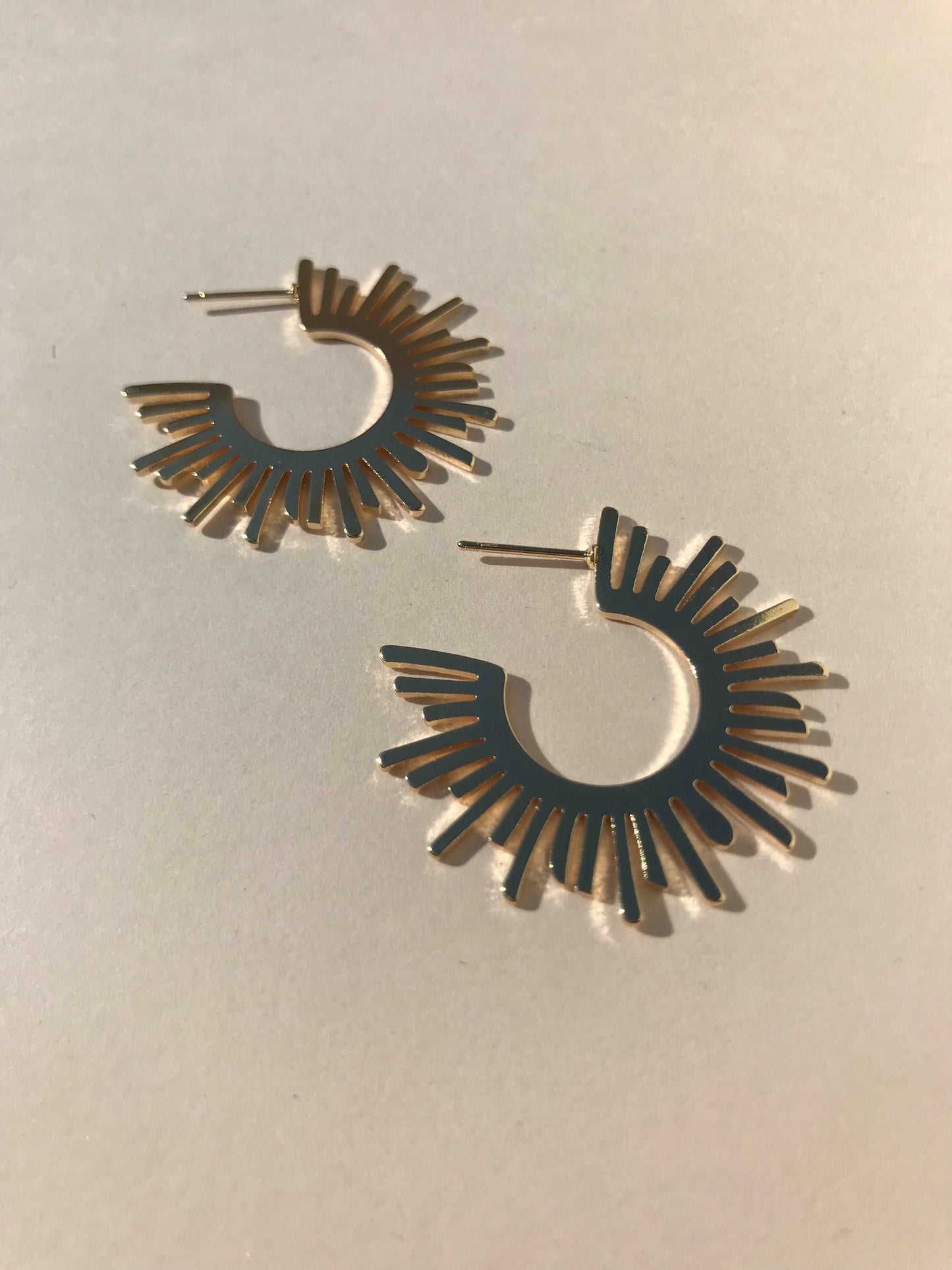 Starburst Hoops