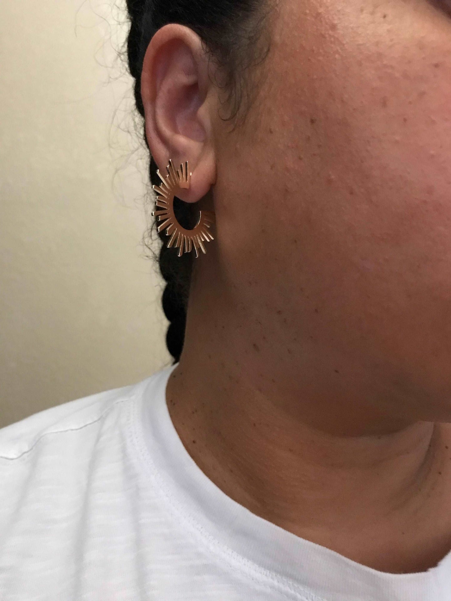 Starburst Hoops