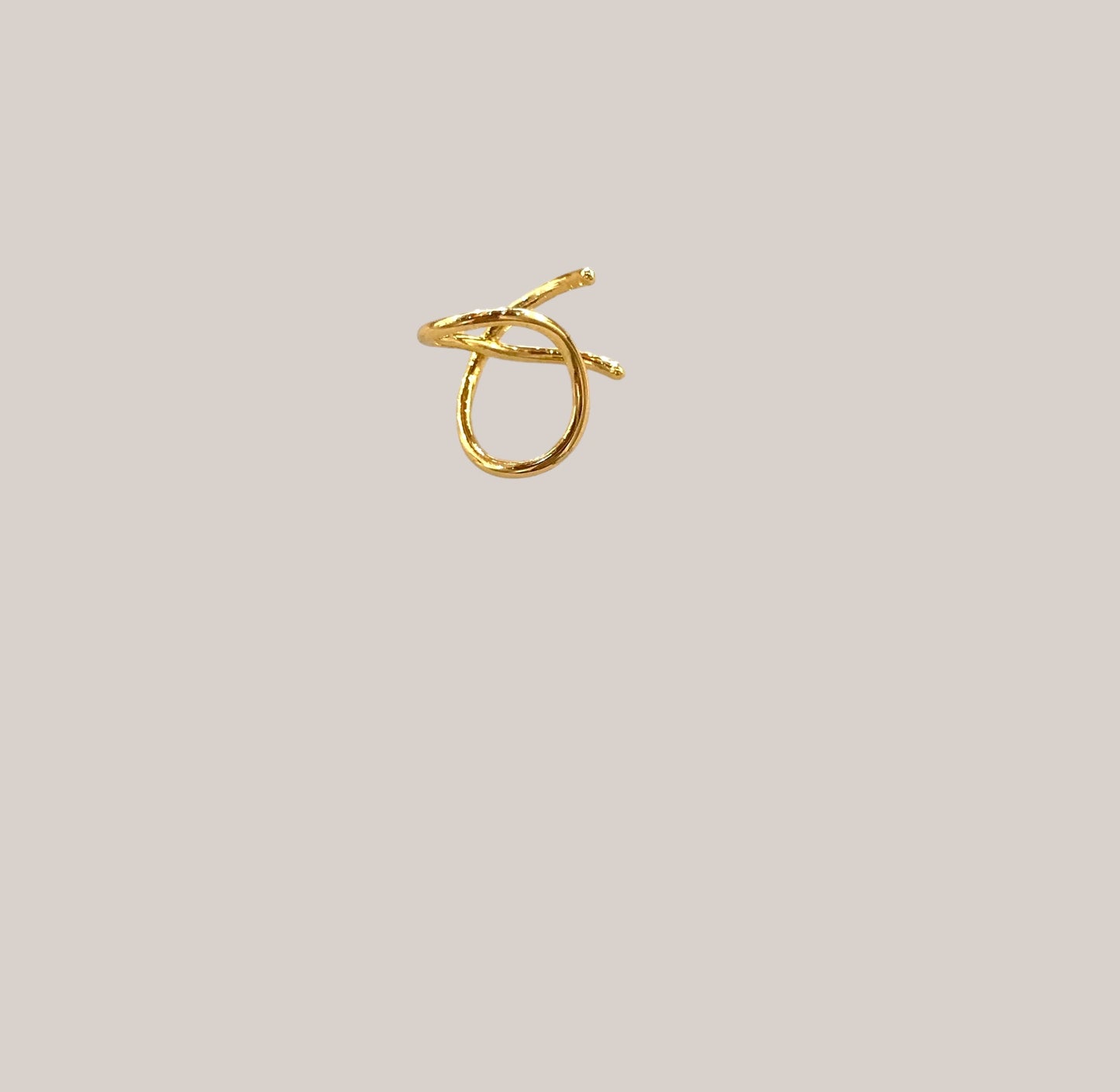 Dainty wire ear cuff