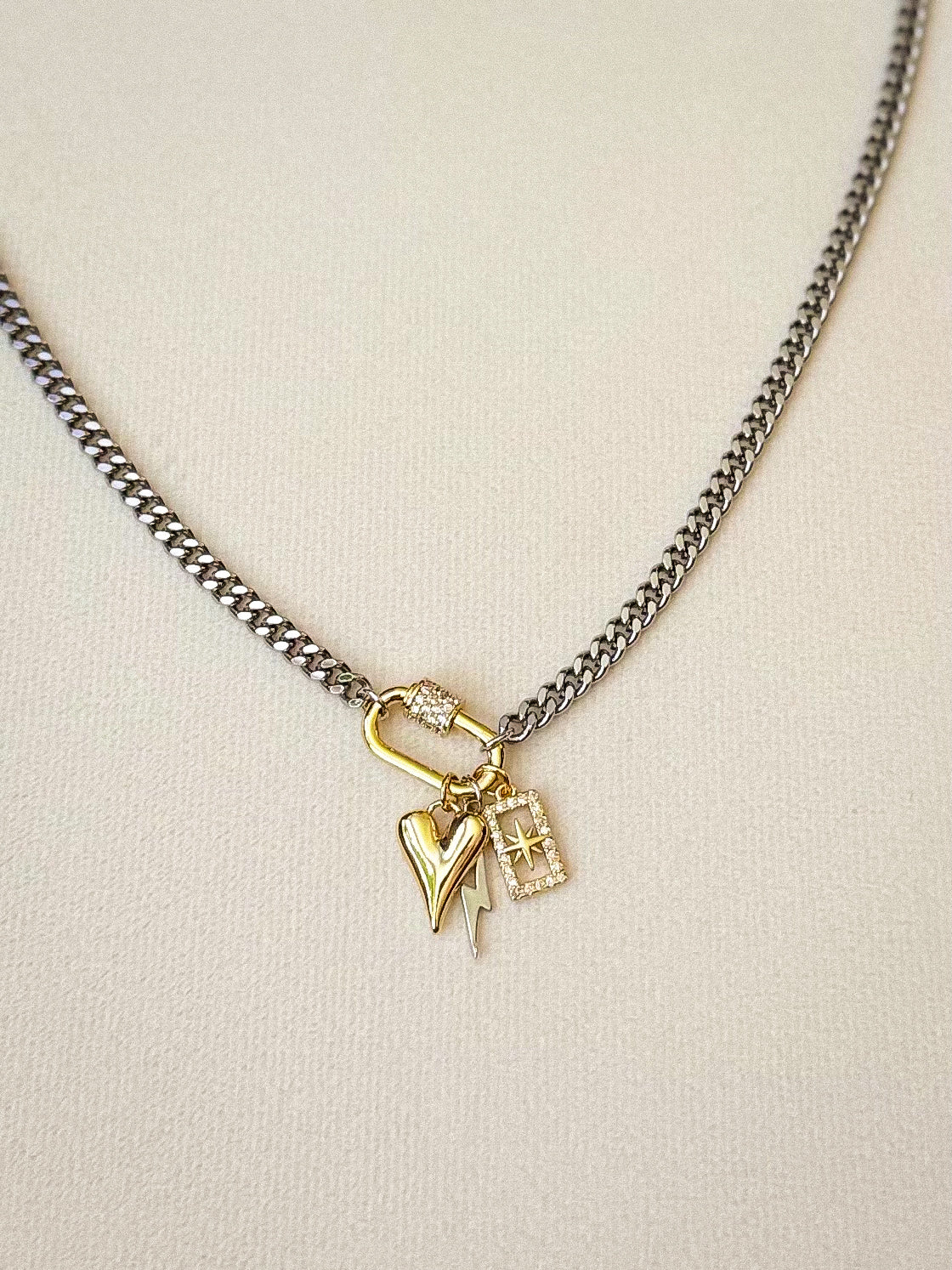 Desire mixed tone necklace