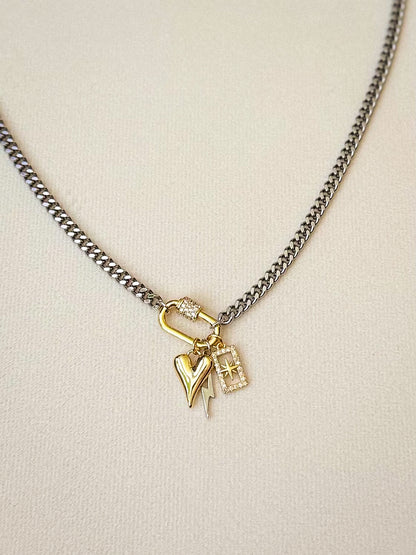 Desire mixed tone necklace