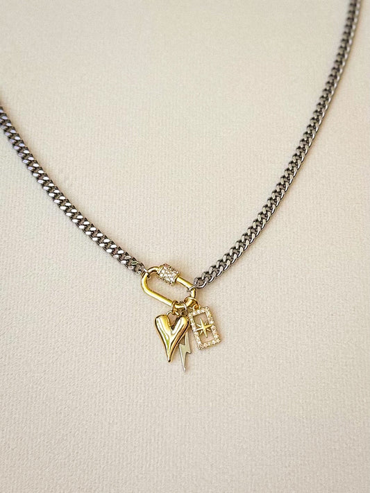 Desire mixed tone necklace