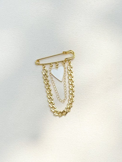 Enchanted Heart Brooch