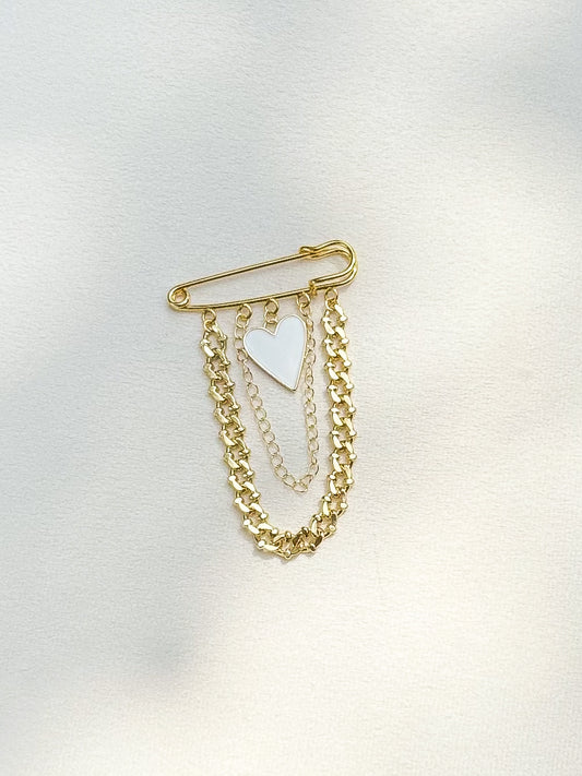 Enchanted Heart Brooch