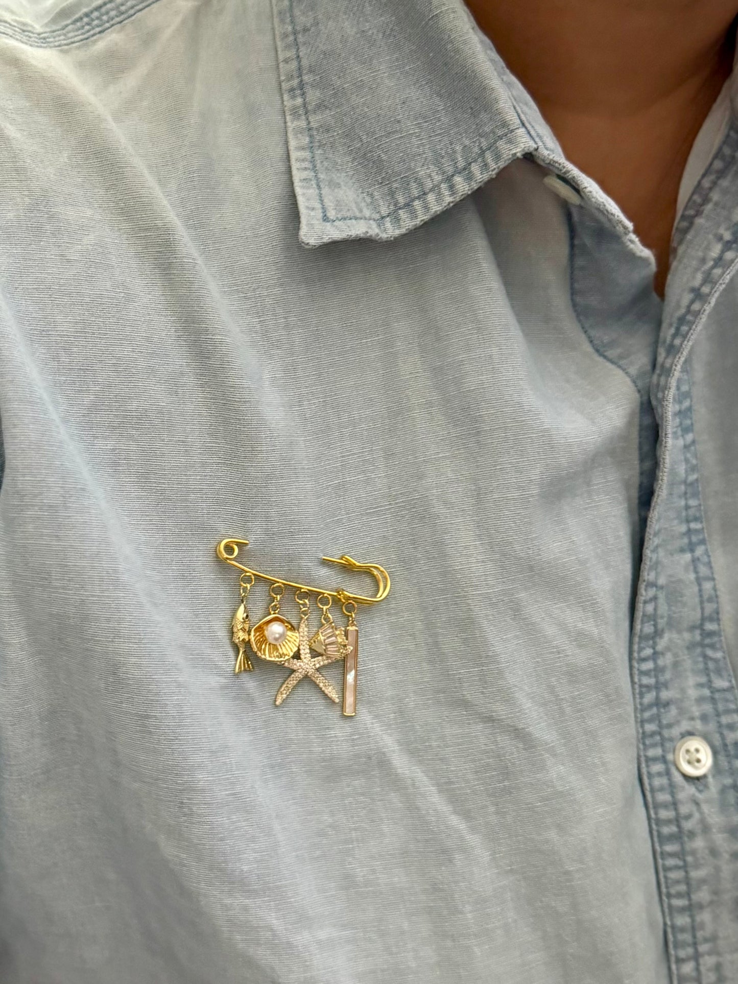 Ocean Treasure Brooch