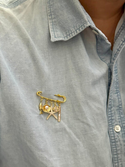 Ocean Treasure Brooch