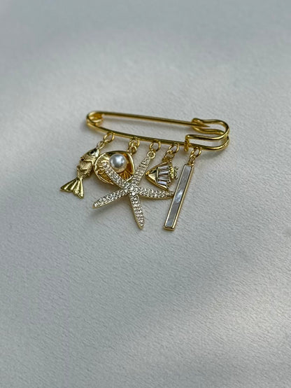Ocean Treasure Brooch