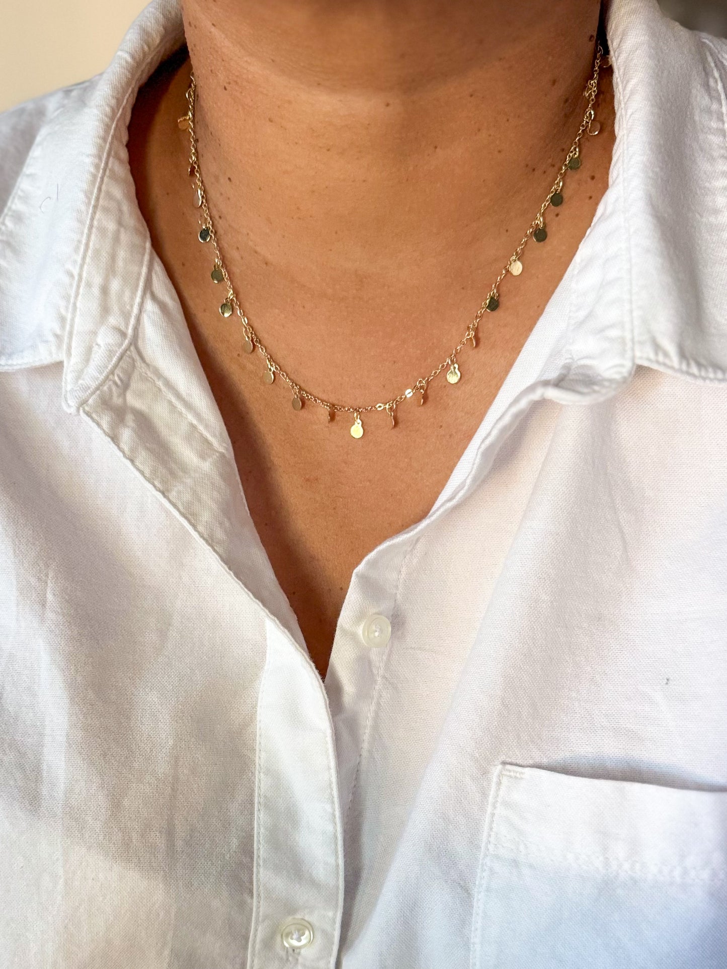 Confetti necklace