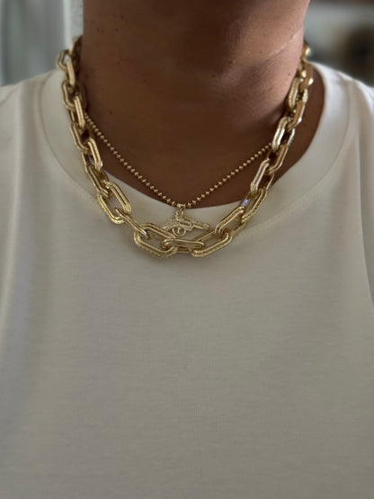 Locked & Loaded pendant necklace