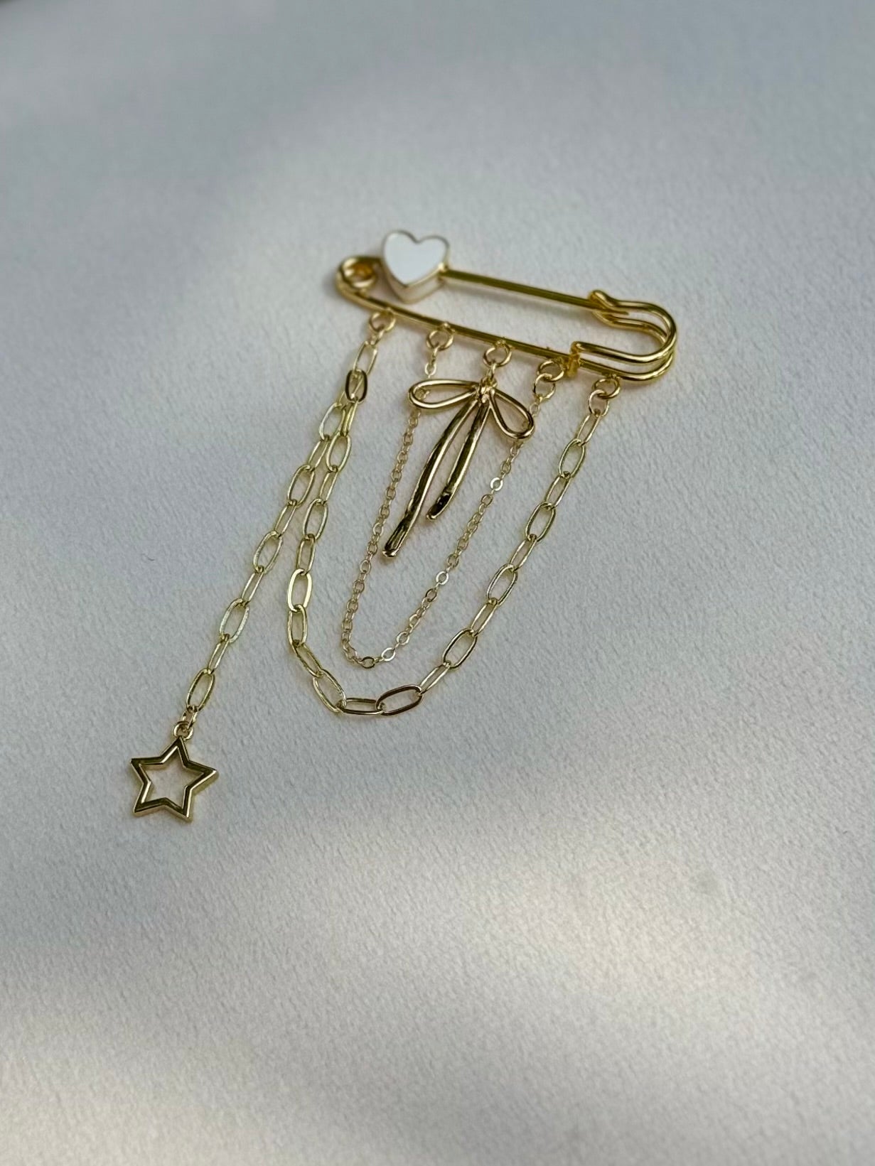 Starlight Bow Brooch