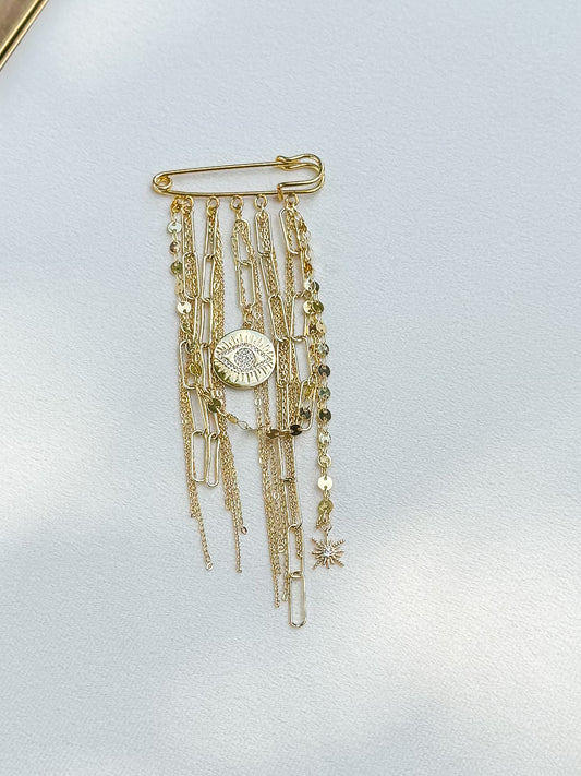 Eye of Fortune Brooch