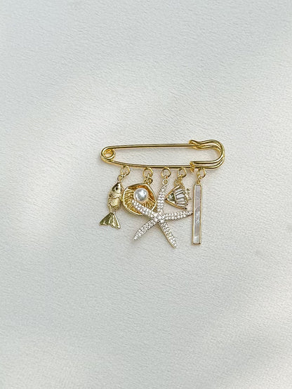 Ocean Treasure Brooch