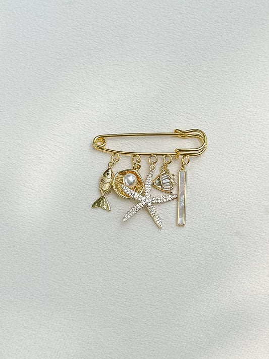Ocean Treasure Brooch