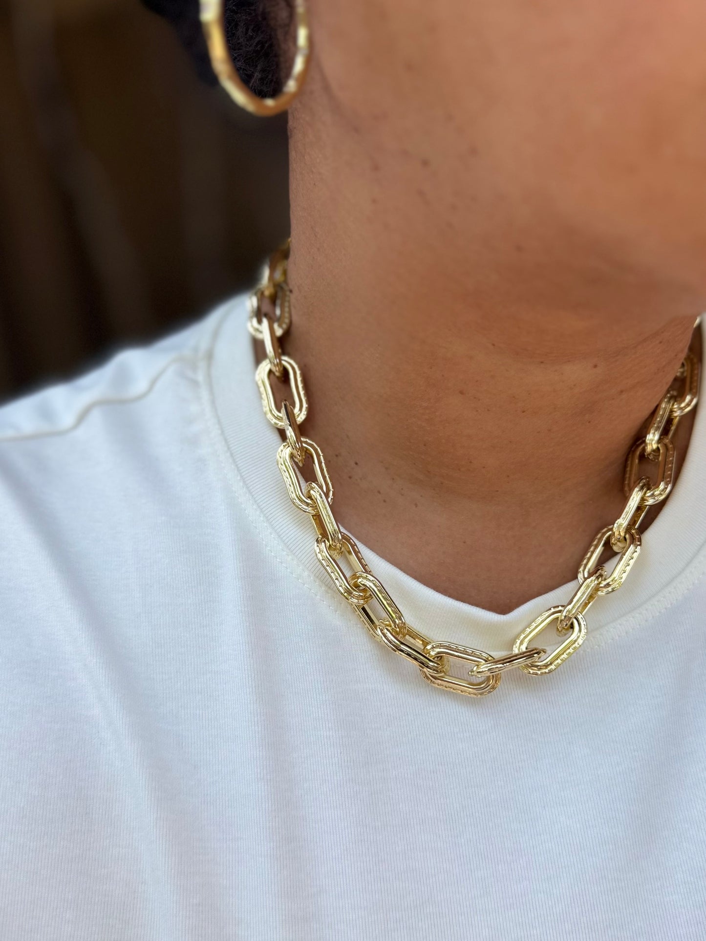 Jojo - chunky link necklace
