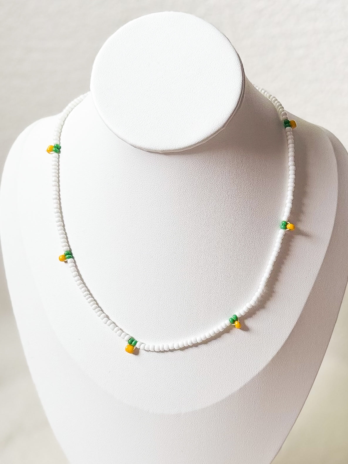 Lemon 🍋 beaded necklace