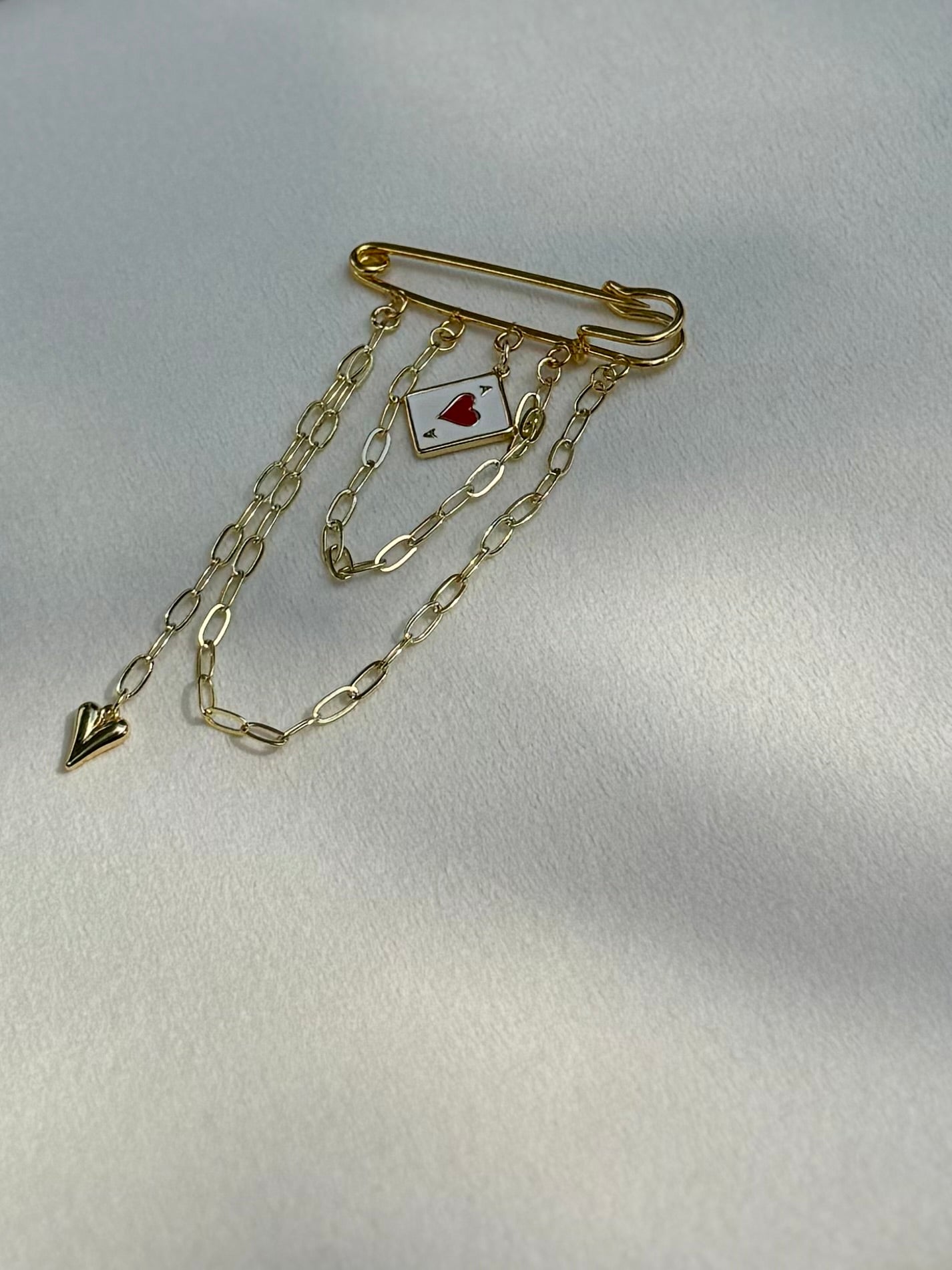Lucky Ace Brooch