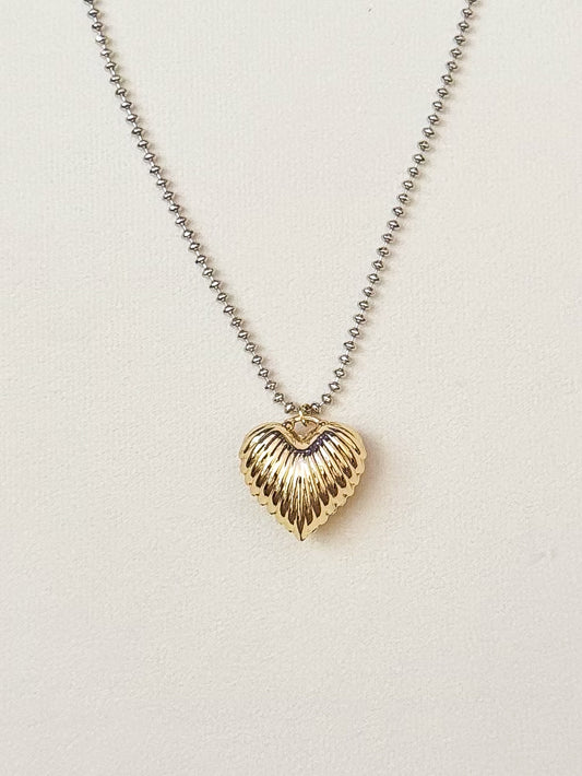 Heart of gold (two tone)