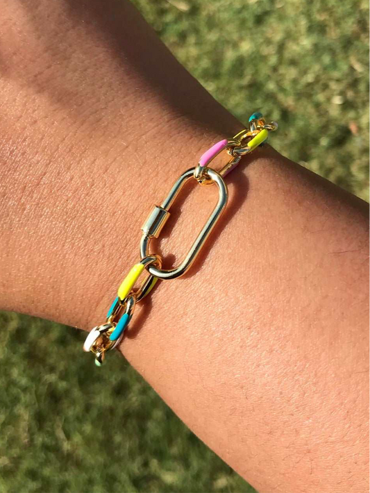 Summer link bracelet