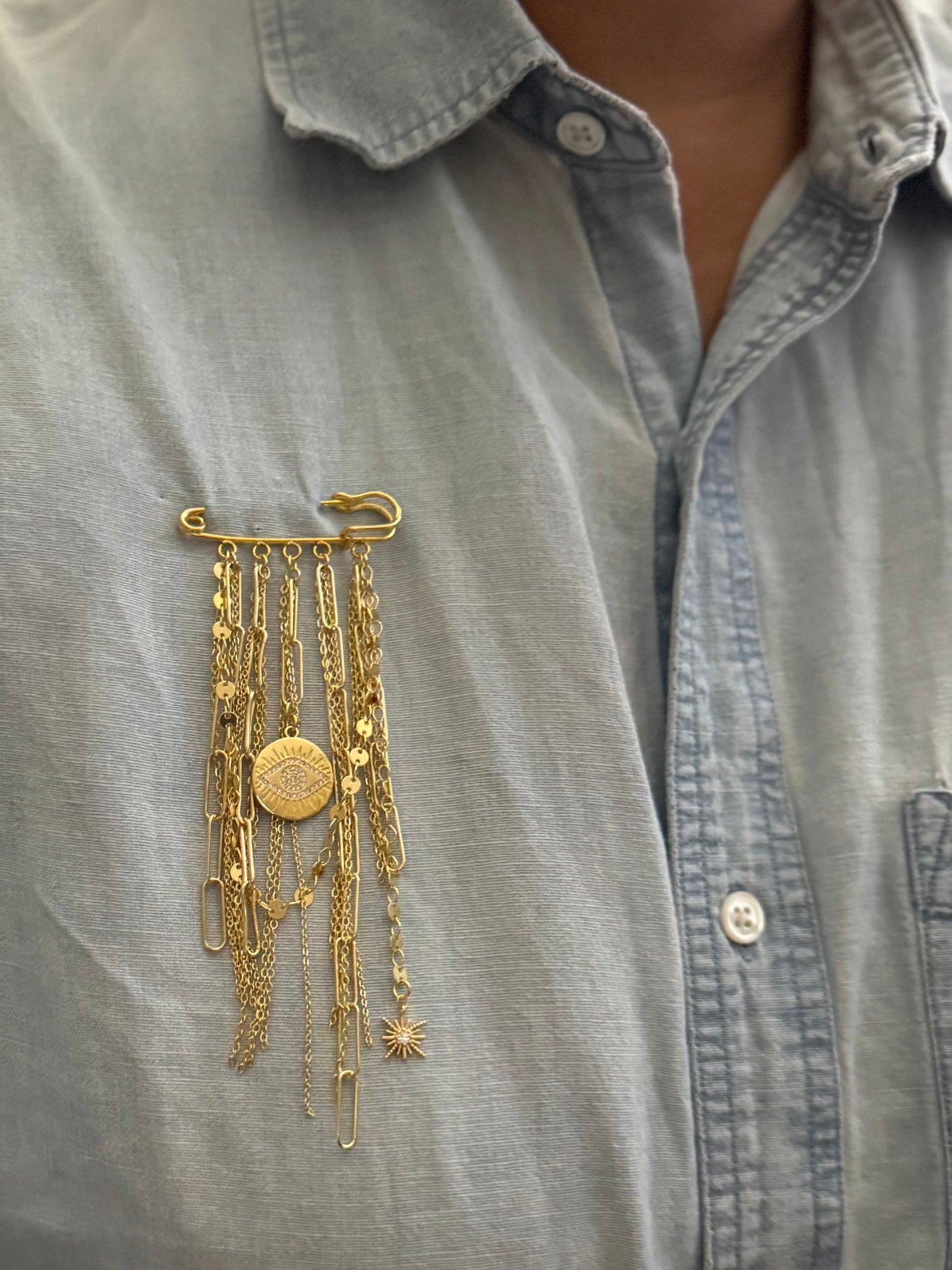 Eye of Fortune Brooch