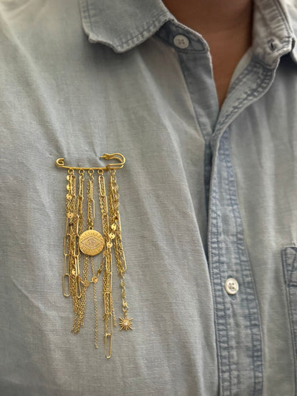 Eye of Fortune Brooch