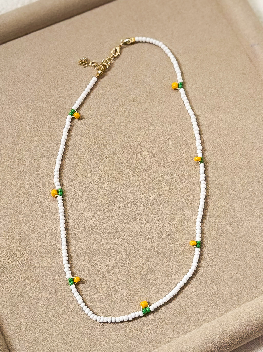Lemon 🍋 beaded necklace