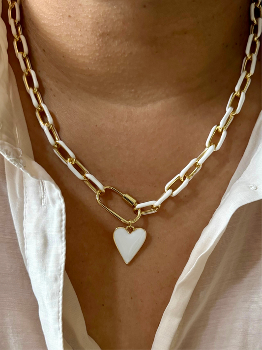 Maxine Enamel Necklace