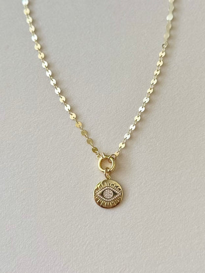 Stellar eye necklace