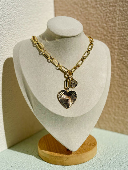Heirloom Heart Chain