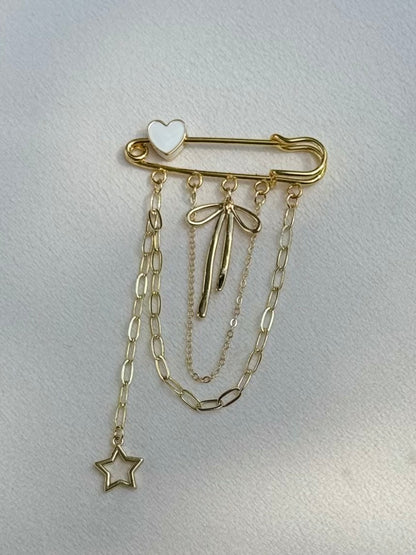Starlight Bow Brooch