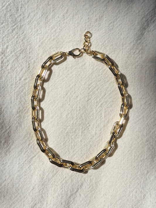 Jojo - chunky link necklace