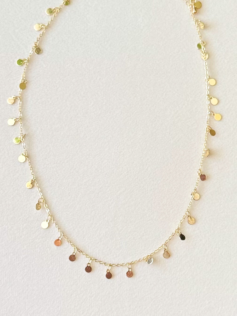 Confetti necklace