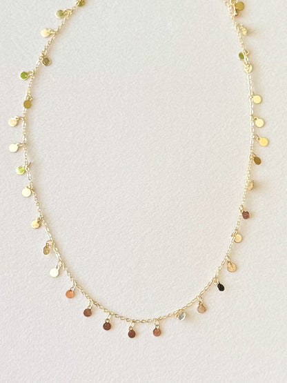 Confetti necklace