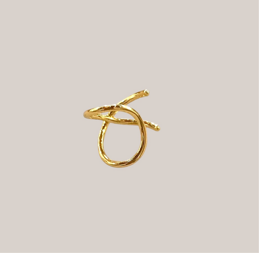 Dainty wire ear cuff