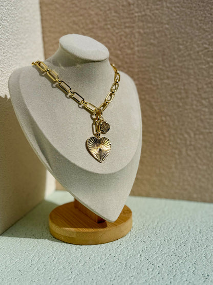 Heirloom Heart Chain