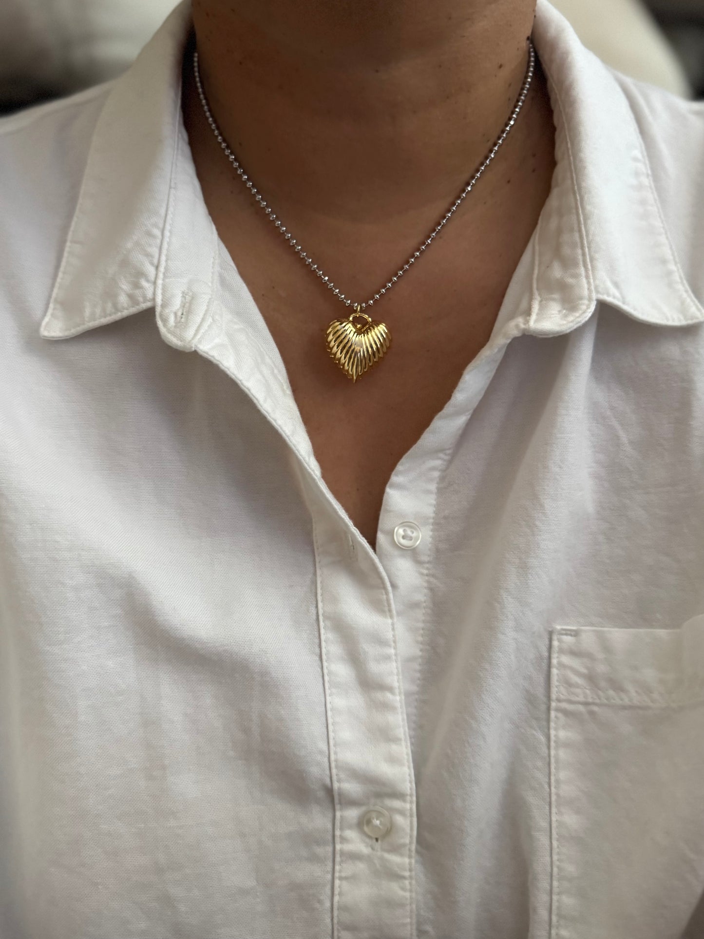 Heart of gold (two tone)