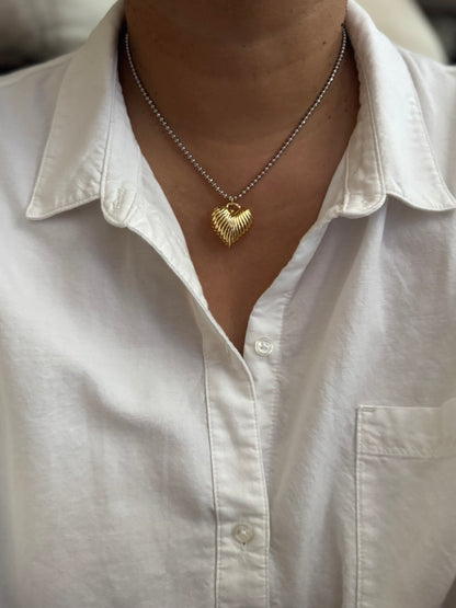 Heart of gold (two tone)