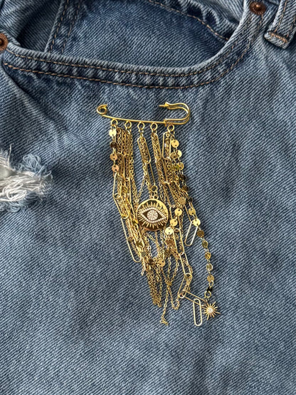 Eye of Fortune Brooch