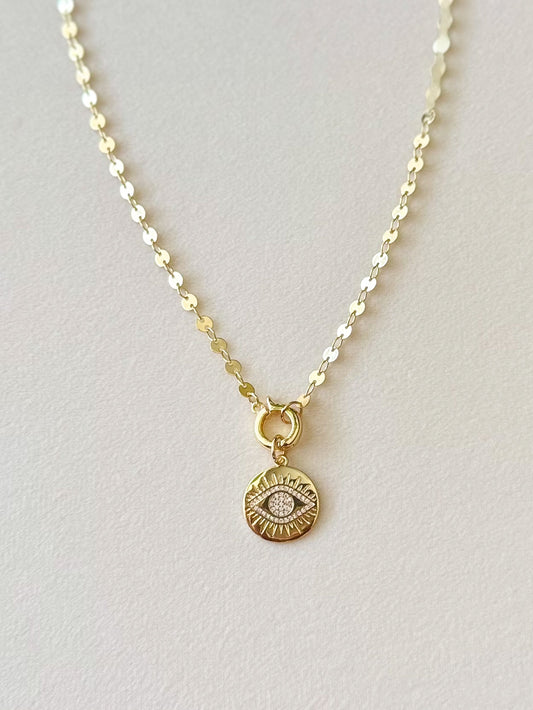Stellar eye necklace