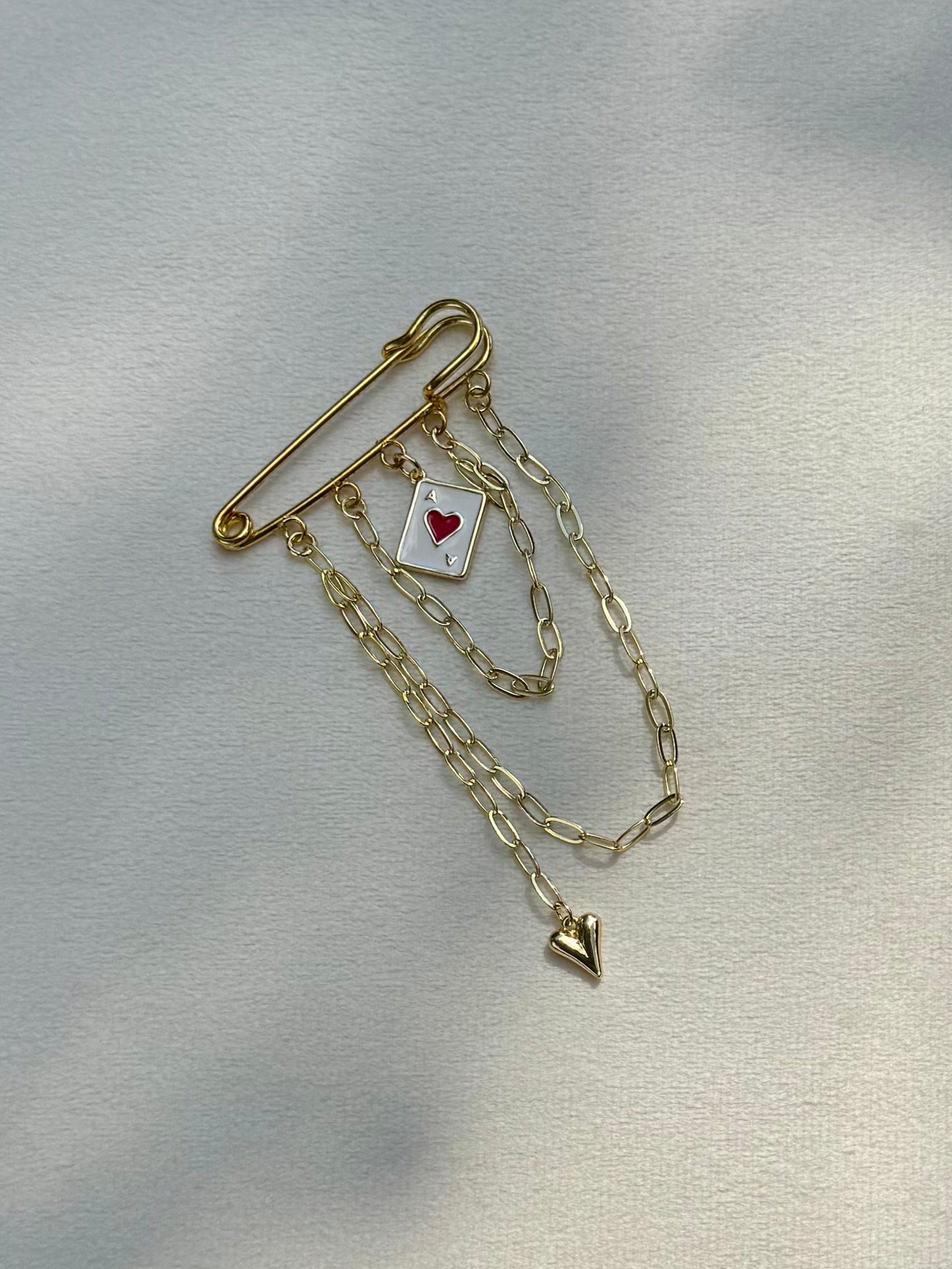 Lucky Ace Brooch