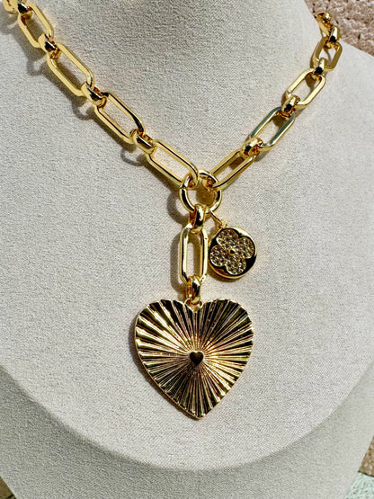 Heirloom Heart Chain