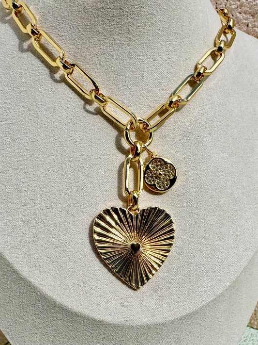 Heirloom Heart Chain